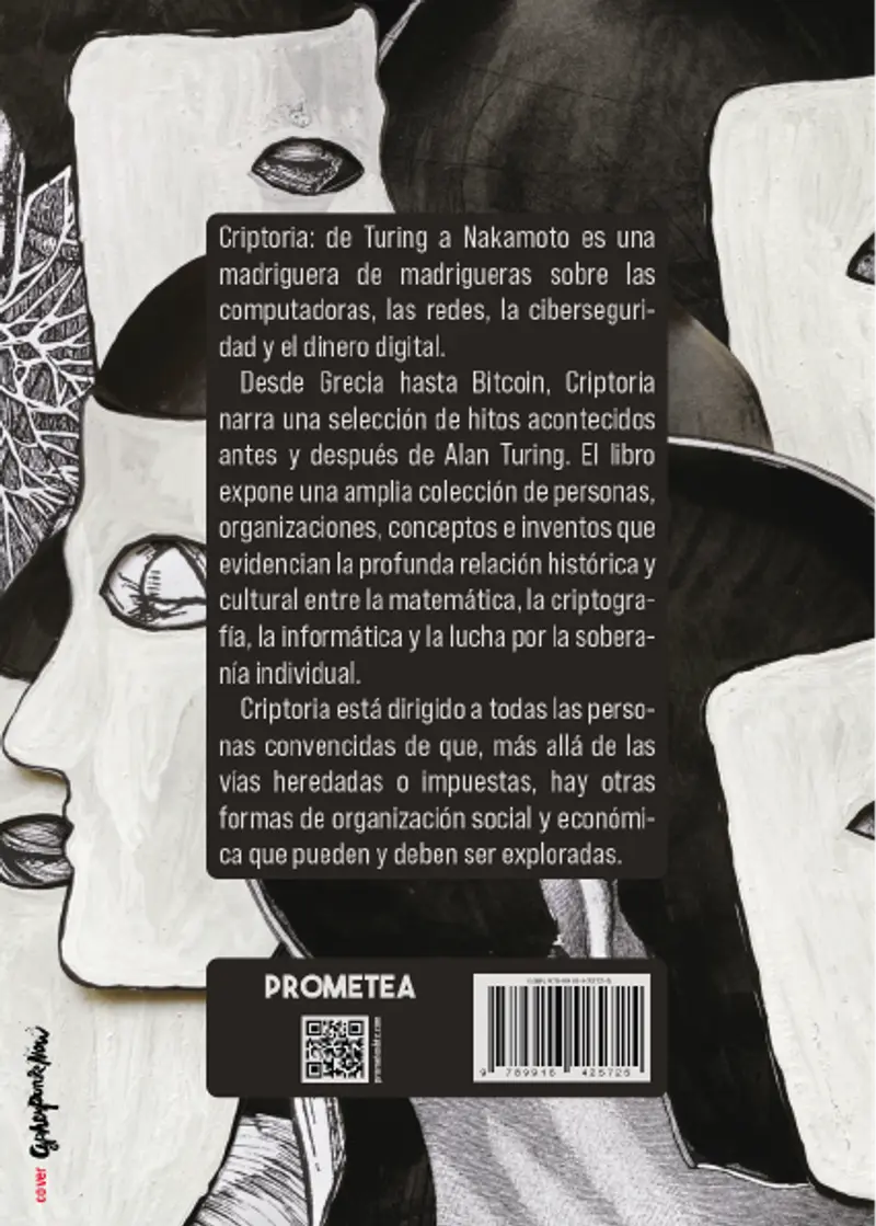 Criptoria — contraportada